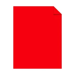 Outlet Astrobrights 80 lb. Cover Paper, 12" x 18", Re Entry Red, 500 Sheets/Case (45275N) Card Stock