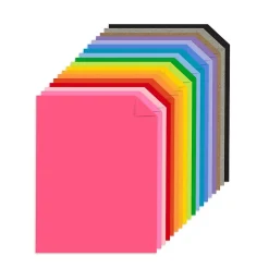 Astrodesigns 65 lb. Cardstock Paper, 8.5" x 11", Starter Pack, 72 Sheets/Pack (46407-02) Card Stock