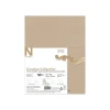 Sale Creative Collection 65 lb. Cardstock Paper, 8.5" x 11", Tan, 50 Sheets/Pack (91456) Card Stock