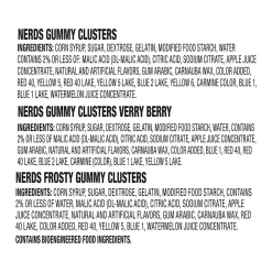 Gummy & Chewy Candy<Nerds Gummy Clusters Candy Holiday Treat Packs, Assorted Flavors, 15 oz. (08331)
