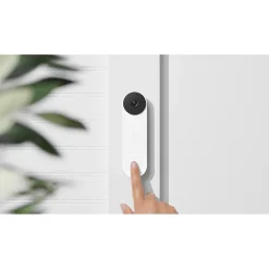Smart Doorbells<Google Nest Doorbell Battery, White (GA01318-US)