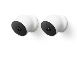 Security Cameras & Systems<Google Nest Indoor Outdoor Camera Battery, White 2/Pack (GA01894-US)
