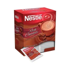 Cocoa<Nestle Rich Chocolate Hot Cocoa, 0.71 oz., 50/Box (NES12032)