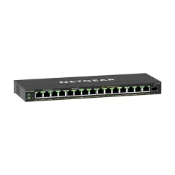 Netgear 300 Plus 16-Port Gigabit Ethernet Managed Switch, 10/100/1000 Mbps (GS316EPP-100NAS)* Ethernet Switches & Splitters