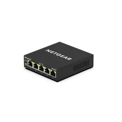 Netgear 300 Series Plus 5-Port Gigabit Ethernet Managed Switch, Black (GS305E-100NAS)* Ethernet Switches & Splitters