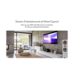 Netgear 300 Series 5-Port Gigabit Ethernet Unmanaged Switch, Black (GS305-300PAS)* Ethernet Switches & Splitters