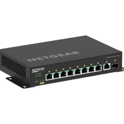 Netgear AV Line 9-Port Gigabit Ethernet Managed Switch, Black (GSM4210PD-100NAS)* Ethernet Switches & Splitters