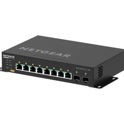 Netgear AV Line 8-Port Gigabit Ethernet Managed Switch, Black (GSM4210PX-100NAS)* Ethernet Switches & Splitters