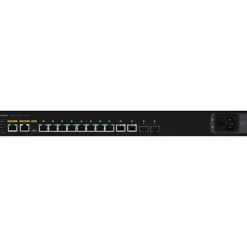 Netgear AV Line 10-Port Gigabit Ethernet Managed Switch, Black (GSM4212P-100NAS)* Ethernet Switches & Splitters