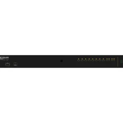 Netgear AV Line 10-Port Gigabit Ethernet Managed Switch, Black (GSM4212P-100NAS)* Ethernet Switches & Splitters