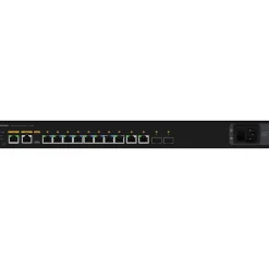 Netgear AV Line 10-Port Gigabit Ethernet Managed Switch, Black (GSM4212UX-100NAS)* Ethernet Switches & Splitters