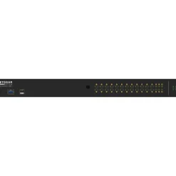 Netgear AV Line 26-Port Gigabit Ethernet Managed Switch, Black (GSM4230P-100NAS)* Ethernet Switches & Splitters