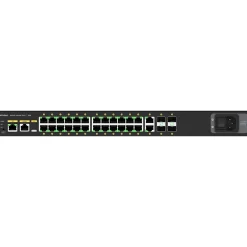 Netgear AV Line 26-Port Gigabit Ethernet Managed Switch, Black (GSM4230PX-100NAS)* Ethernet Switches & Splitters