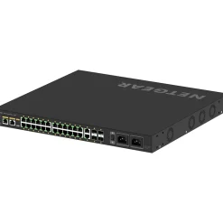 Netgear AV Line 26-Port Gigabit Ethernet Managed Switch, Black (GSM4230UP-100NAS)* Ethernet Switches & Splitters