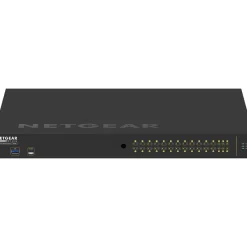 Netgear AV Line 26-Port Gigabit Ethernet Managed Switch, Black (GSM4230UP-100NAS)* Ethernet Switches & Splitters