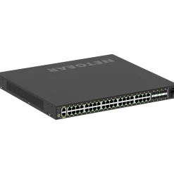 Netgear AV Line 40-Port Gigabit Ethernet Managed Switch, Black (GSM4248PX-100NAS)* Ethernet Switches & Splitters