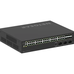 Netgear AV Line 40-Port Gigabit Ethernet Managed Switch, Black (GSM4248UX-100NAS)* Ethernet Switches & Splitters
