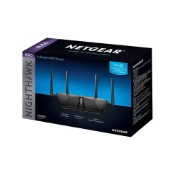 Netgear Nighthawk AX5400 Dual Band Gaming Router, Black (RAX50-100NAS)* Wi-Fi Routers