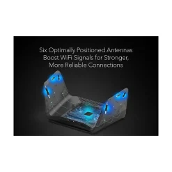 Netgear Nighthawk AXE7800 7800Mbps Tri-Band MU-MIMO 6E Router, Black (RAXE300-100NAS)* Wi-Fi Routers