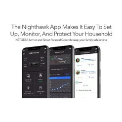 Netgear Nighthawk AXE7800 7800Mbps Tri-Band MU-MIMO 6E Router, Black (RAXE300-100NAS)* Wi-Fi Routers