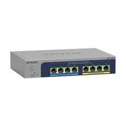Netgear Plus 8-Port Gigabit Ethernet Managed Switch, Gray (MS108EUP-100NAS)* Ethernet Switches & Splitters
