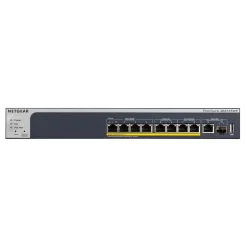 Netgear 10-Port Gigabit Ethernet Smart Switch, Blue (MS510TXPP-100NAS)* Ethernet Switches & Splitters