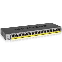 Netgear 16-Port PoE/PoE+ Gigabit Ethernet Unmanaged Switch (GS116PP)* Ethernet Switches & Splitters