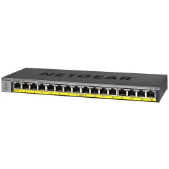 Netgear 16-Port PoE/PoE+ Gigabit Ethernet Unmanaged Switch (GS116PP)* Ethernet Switches & Splitters