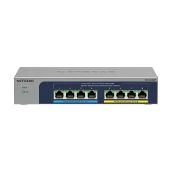 Netgear 8-Port Unmanaged Switch, Gray (MS108UP-100NAS)* Ethernet Switches & Splitters
