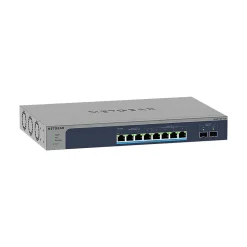 Netgear Pro 10-Port Gigabit Ethernet Smart Switch, Gray/Blue (MS510TXUP-100NAS)* Ethernet Switches & Splitters