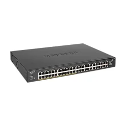 Netgear 300-Series 48-Port Gigabit Ethernet Unmanaged Switch, Black (GS348PP-100NAS)* Ethernet Switches & Splitters