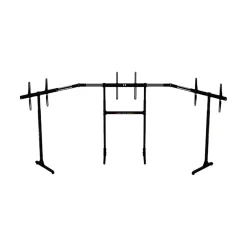 Next Level Racing Adjustable Triple Stand, Up to 65" Monitor, Matte Black (NLR-A010)* Monitor Mounts & Stands