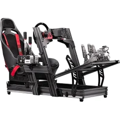Next Level Racing F-GT Elite Front & Side Mount Edition NLR-E003 Racing Cockpit for PC, Black* Gaming Accessories