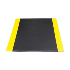 Floor Mats<NoTrax Airug Anti-Fatigue Mat, 36" x 24", Black/Yellow (410S0523BY)