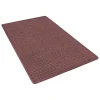 Floor Mats<NoTrax Barrier Rib Tufted Polypropylene Yarn Superior Entrance Floor Mat, 2' x 3', Burgundy