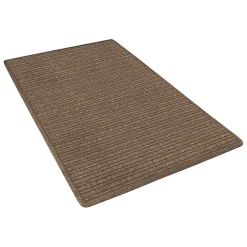 Floor Mats<NoTrax Barrier Rib Tufted Polypropylene Yarn Superior Entrance Floor Mat, 3' x 10', Brown