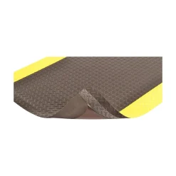 Floor Mats<NoTrax Saddle Trax Anti-Fatigue Mat, 36" x 24", Black/Yellow (979S0023YB)