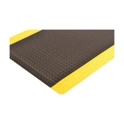 Floor Mats<NoTrax Saddle Trax Anti-Fatigue Mat, 60" x 36", Black/Yellow (979S0035YB)
