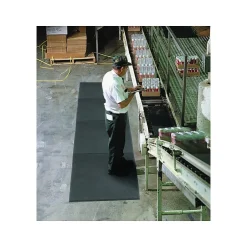 Floor Mats<NoTrax Superfoam Anti-Fatigue Mat, 36" x 24", Black (T17P0032BL)