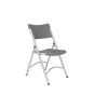 Clearance NPS 600 Series Heavy Duty Plastic Folding Chair, Charcoal Slate, 52 Pack (620/52) Folding & Stacking