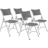 Hot NPS 600 Series Heavy Duty Plastic Folding Chair, Charcoal Slate, 4 Pack (620/4) Folding & Stacking