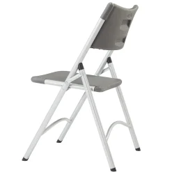 Hot NPS 600 Series Heavy Duty Plastic Folding Chair, Charcoal Slate, 4 Pack (620/4) Folding & Stacking