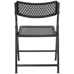 Discount NPS AirFlex Series Premium Polypropylene Folding Chair, Black, 4/Pack (1410) Folding & Stacking