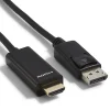 Hdmi Cables<NXT Technologies ™ 6' DisplayPort/HDMI Audio/Video Cable, Male to Male, Black (NX51760)