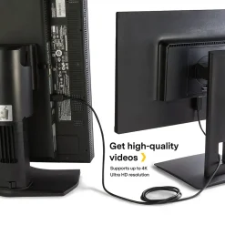 Hdmi Cables<NXT Technologies ™ 6' DisplayPort/HDMI Audio/Video Cable, Male to Male, Black (NX51760)