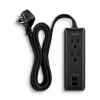 Extension Cords<NXT Technologies ™ 8' Extension Cord, 2-Outlet, Black (NX56820)
