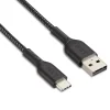 NXT Technologies ™ 4 Ft. Braided USB-C to USB-A Cable, Black (NX60473)