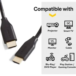 Hdmi Cables<NXT Technologies ™ 12' HDMI to HDMI Audio/Video Cable, Male to Male, Black (NX29740)