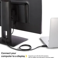 Hdmi Cables<NXT Technologies ™ 12' HDMI to HDMI Audio/Video Cable, Male to Male, Black (NX29740)