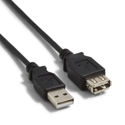 Usb Cables<NXT Technologies ™ 15' USB A to USB A Cable, Male to Female, Black (NX29741)